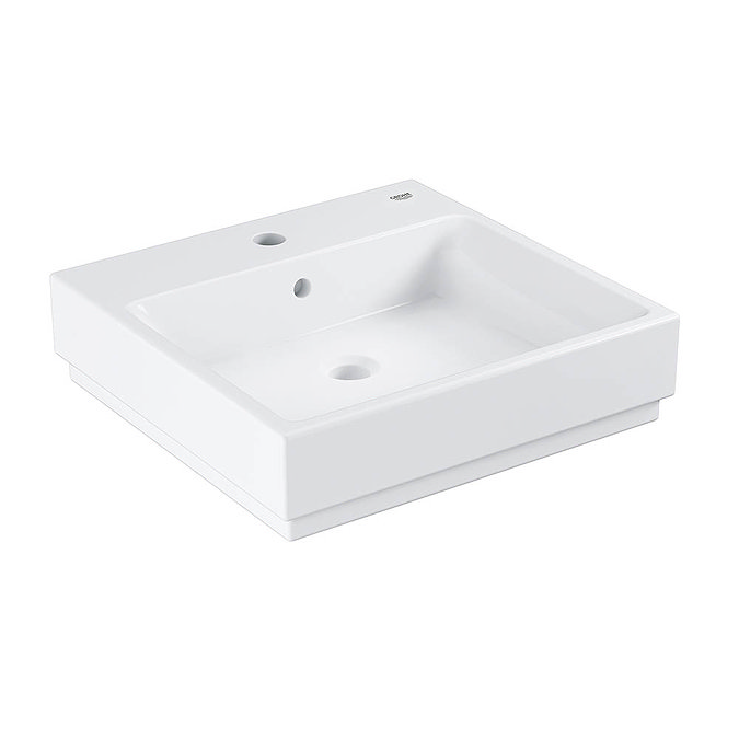 Grohe Cube Ceramic 500mm 1TH Wall Hung Basin - 3947400H Large Image