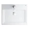 Grohe Cube Ceramic 600mm 1TH Wall Hung Basin - 3947300H  Profile Large Image