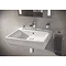 Grohe Cube Ceramic 600mm 1TH Wall Hung Basin - 3947300H  Standard Large Image