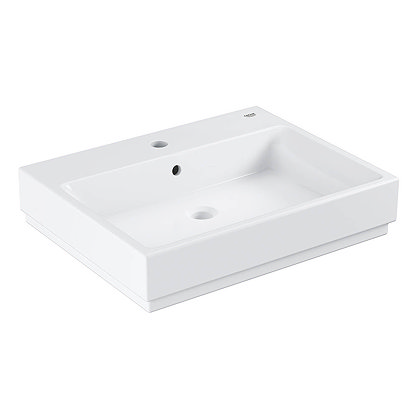 Grohe Cube Ceramic 600mm 1TH Wall Hung Basin - 3947300H Large Image