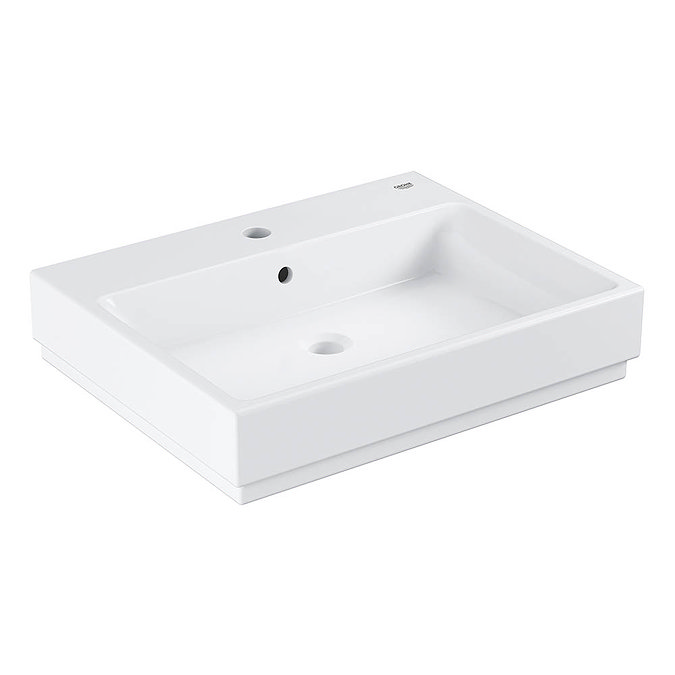 Grohe Cube Ceramic 600mm 1TH Wall Hung Basin - 3947300H Large Image