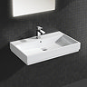 Grohe Cube Ceramic 800mm 1TH Wall Hung Basin - 3946900H  Profile Large Image