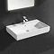 Grohe Cube Ceramic 800mm 1TH Wall Hung Basin - 3946900H Profile Large Image