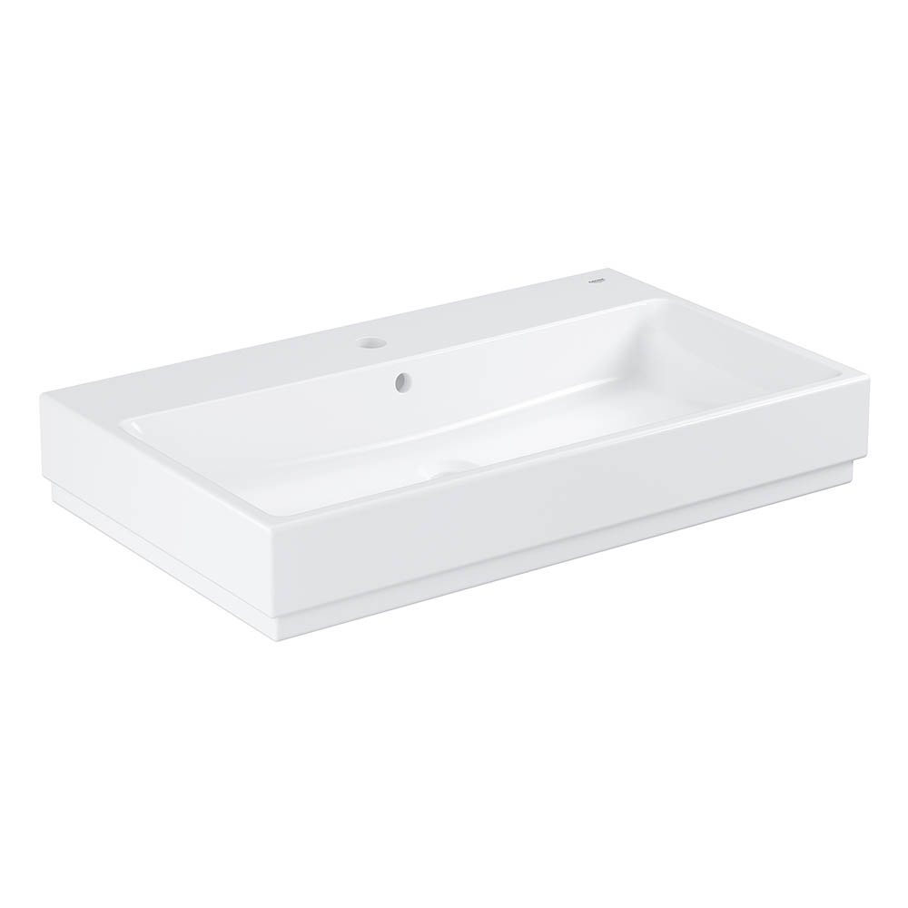 Grohe Cube Ceramic 800mm 1TH Wall Hung Basin - 3946900H Large Image
