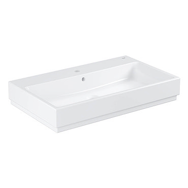Grohe Cube Ceramic 800mm 1TH Wall Hung Basin - 3946900H  Profile Large Image