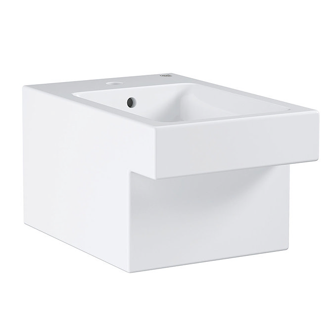Grohe Cube Wall Hung Bidet Package (Tap + Waste Included)  Profile Large Image