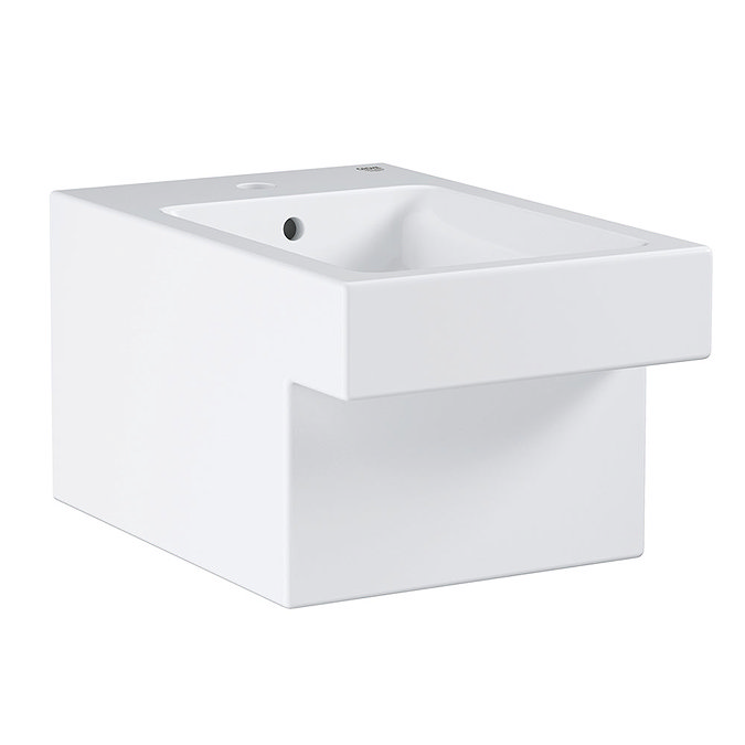 Grohe Cube Wall Hung Bidet Package (Tap + Waste Included) Profile Large Image
