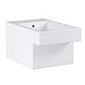 Grohe Cube Wall Hung Bidet Package (Tap + Waste Included)  Profile Large Image