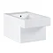 Grohe Cube Wall Hung Bidet Package (Tap + Waste Included)  Profile Large Image