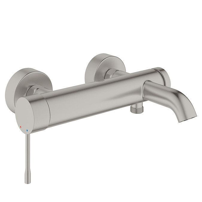 Grohe Essence Exposed Single Lever Bath Shower Mixer - Supersteel