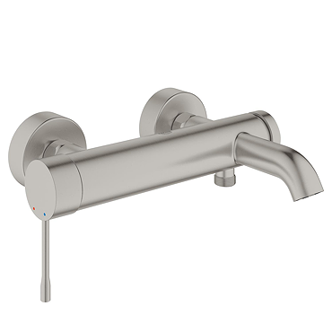 Grohe Essence Exposed Single Lever Bath Shower Mixer - Supersteel