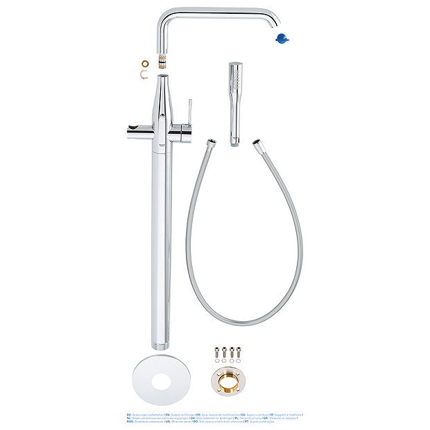 Grohe Essence Floor Mounted Bath Shower Mixer - Chrome - 23491001  Feature Large Image