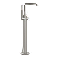 Grohe Essence Floor Mounted Bath Shower Mixer with Handset - Supersteel