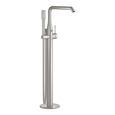 Grohe Essence Floor Mounted Bath Shower Mixer with Handset - Supersteel