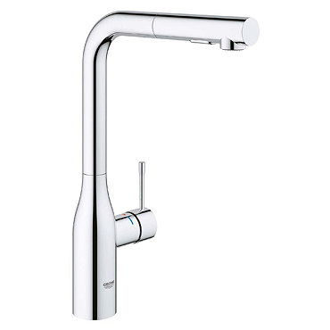 Grohe Essence Footcontrol Electronic Kitchen Sink Mixer with Pull Out Spray - Chrome - 30311000  Profile Large Image