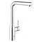 Grohe Essence Kitchen Sink Mixer with Pull Out Spray - Chrome - 30270000 Large Image