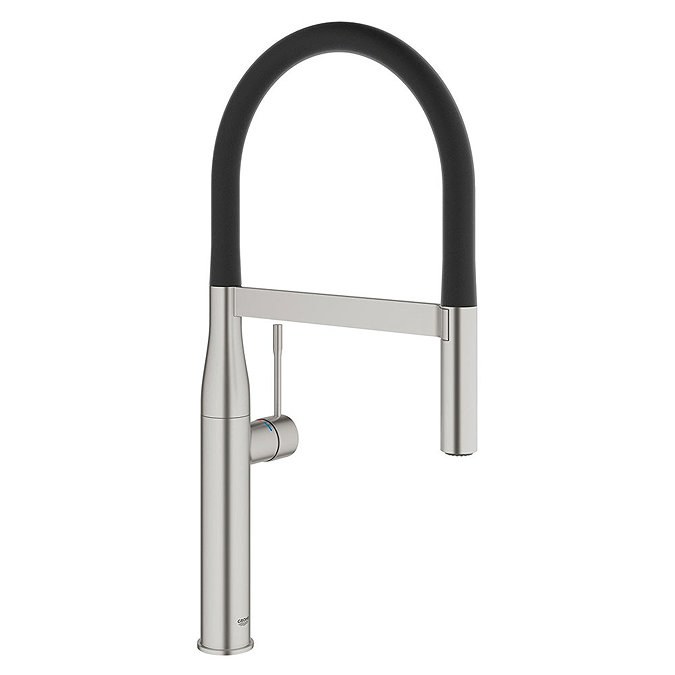 Grohe Essence Professional Kitchen Sink Mixer - SuperSteel - 30294DC0 Large Image