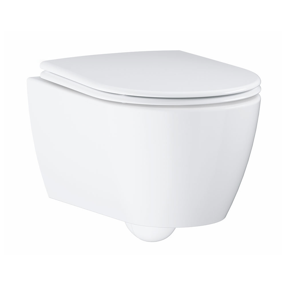 Grohe Essence Rimless Wall Hung Toilet with Soft Close Seat Large Image
