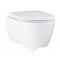 Grohe Essence Rimless Wall Hung Toilet with Soft Close Seat Large Image