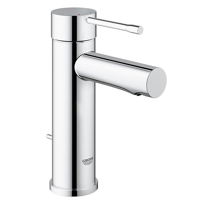 Grohe Essence S-Size Mono Basin Mixer with Pop-up Waste - 32898001 Large Image