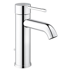 Grohe Essence S-Size Mono Basin Mixer with Pop-up Waste - Chrome - 23589001 Large Image