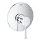 Grohe Essence Single Lever Shower Mixer Trim + Rapido E Concealed Mixer - Chrome Profile Large Imag
