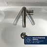 Grohe Essence Tall Mono Basin Mixer - Brushed Anthracite