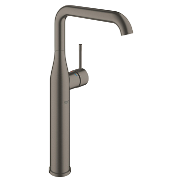 Grohe Essence Tall Mono Basin Mixer - Brushed Anthracite