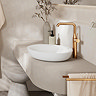 Grohe Essence Tall Mono Basin Mixer - Brushed Bronze