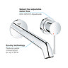 Grohe Essence Wall Mounted 2 Hole Basin Mixer L-Size - Chrome - 19967001  Standard Large Image