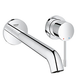 Grohe Essence Wall Mounted 2 Hole Basin Mixer L-Size - Chrome