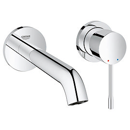 Grohe Essence Wall Mounted Basin Mixer Tap - Chrome