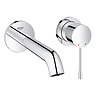 Grohe Essence Wall Mounted 2 Hole Basin Mixer M-Size - Chrome - 19408001 Large Image