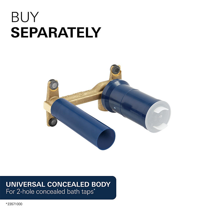 Grohe Essence Wall Mounted Basin Mixer L-Size - Brushed Anthracite