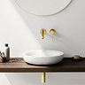 Grohe Essence Wall Mounted Basin Mixer L-Size - Brushed Gold