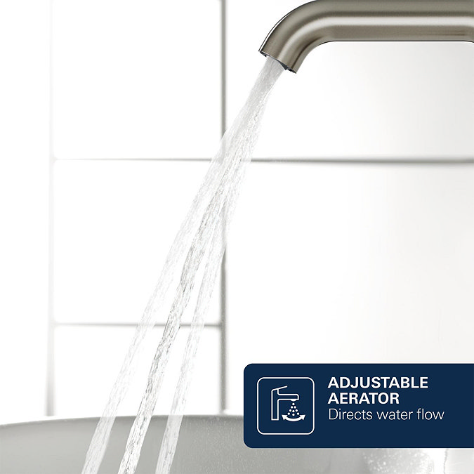 Grohe Essence Wall Mounted Basin Mixer L-Size - Supersteel