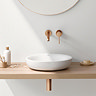 Grohe Essence Wall Mounted Basin Mixer Tap - Brushed Bronze