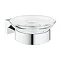 Grohe Essentials Cube Soap Dish with Holder - 40754001 Large Image