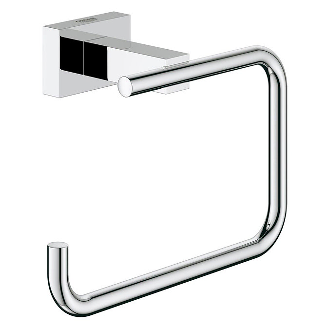 Grohe Essentials Cube Toilet Roll Holder - 40507001 Large Image