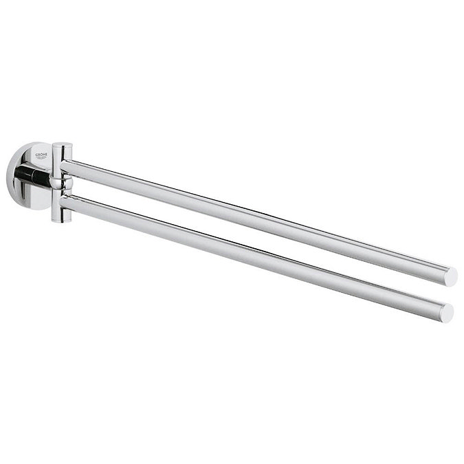 Grohe Essentials Double Towel Bar - 40371001 Large Image