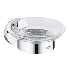Grohe Essentials Soap Dish with Holder - 40444001 Medium Image