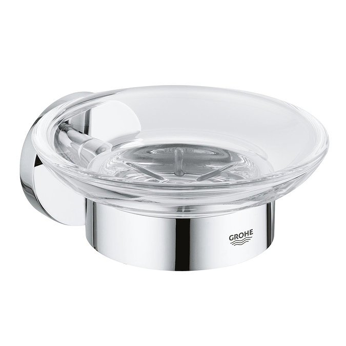 Grohe Essentials Soap Dish with Holder - 40444001 Large Image