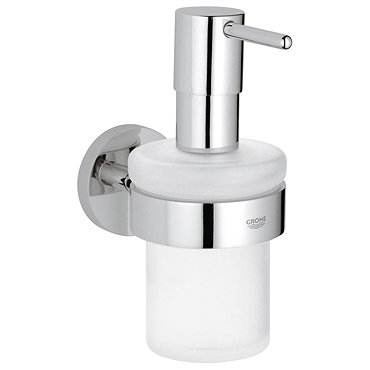 Grohe Essentials Soap Dispenser with Holder - 40448001  Profile Large Image