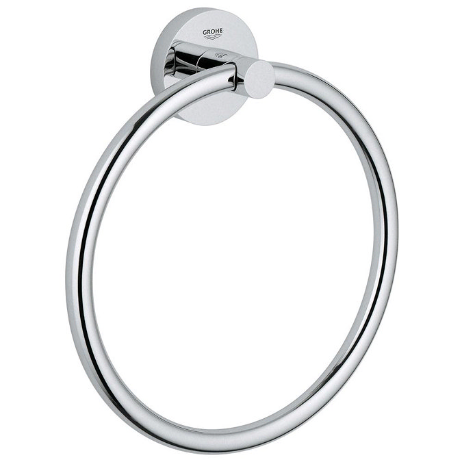 Grohe Essentials Towel Ring - 40365001 Large Image