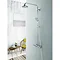 Grohe Euphoria 180 Shower System Thermostatic Shower Mixer and Kit - 27420001 Profile Large Image