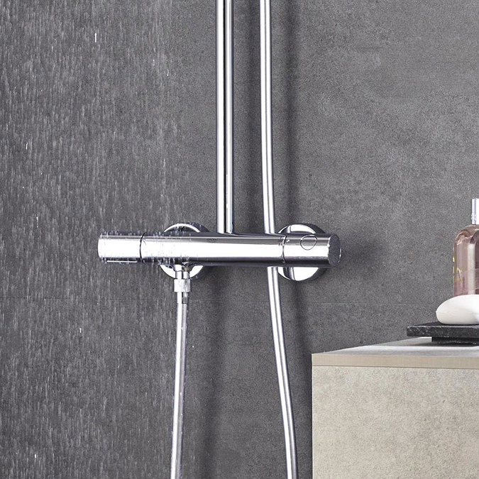Grohe Euphoria 180 Thermostatic Shower System (+ FREE Bluetooth Speaker) 27296001  Standard Large Im