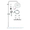 Grohe Euphoria 260 Thermostatic Shower System - 27296002  Newest Large Image
