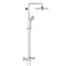 Grohe Euphoria 260 Thermostatic Shower System - 27615001 Large Image
