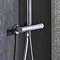 Grohe Euphoria 310 Thermostatic Shower System - Chrome - 26075000 Standard Large Image