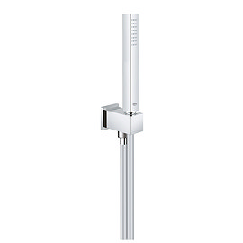 Grohe Euphoria Cube Stick Outlet Elbow with Parking Bracket, Flex + Handset - 26405000 Large Image